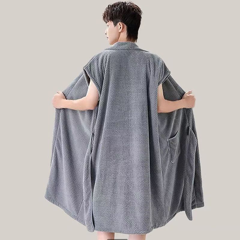 Men's Bath Towel Wrap, Wearable Bathrobe, Oversized Men's Bathrobe for Bathing and Swimming, Youth Bathrobe, Bath Towel Men's Bath Towel Wrap, Wearable Bathrobe, Oversized Men's Bathrobe for Bathing and Swimming, Youth Bathrobe, Bath Towel