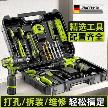 Tool set for rechargeable electric drill, hardware, electrician and woodworking, special maintenance and repair, multi-functional home 860 set manufacturer