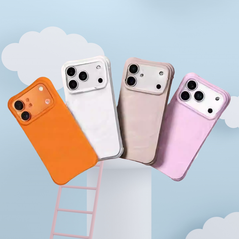 Korean Purchase of Xingyu Orange New Wave/Shell Case Suitable for Apple 17 Pro Max Protective Case 16/15 Plus/Pro Four-Corner Anti-Drop 14/13 Magnetic Magsafe Trendy Brand Couple Silicone