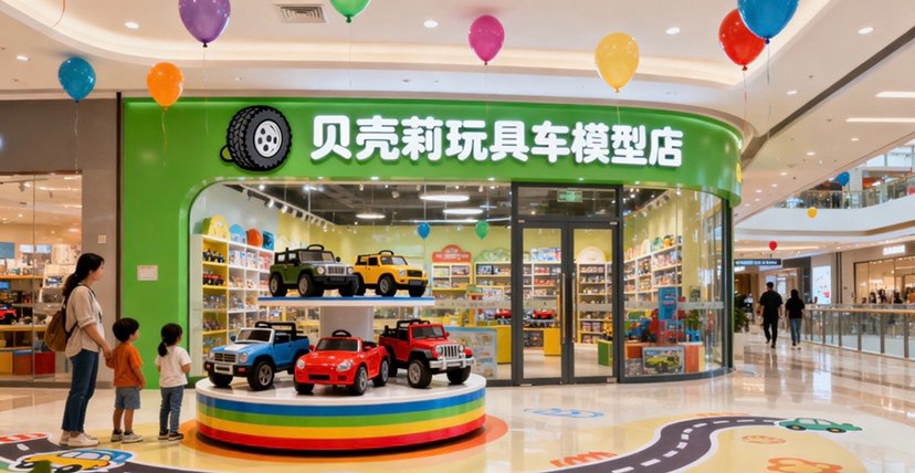 贝壳莉玩具车模型店