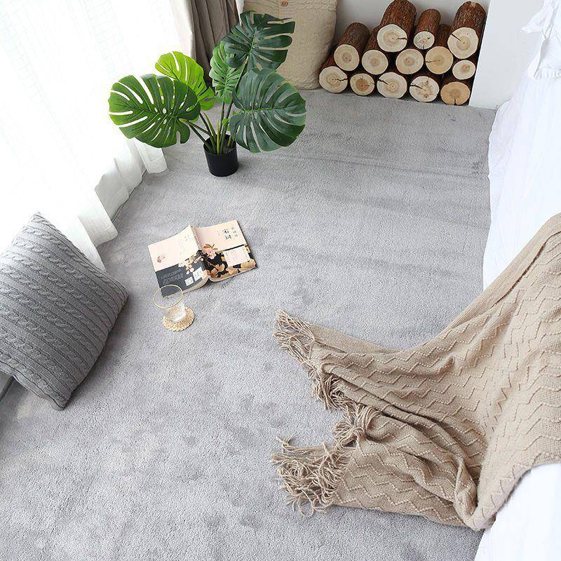Thick carpet for girls, bedroom bedside, children's room, living room coffee table, balcony bay window and door floor mat