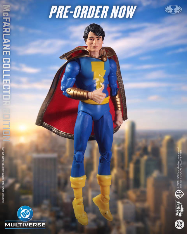 [in Stock] Mcfarlane Canary Vigilante Savage Captain Marvel Professor Pig Face Stretch Man
