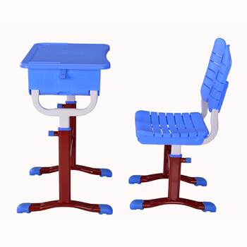 School desks, children's plastic steel tutoring classes, lifting desks and chairs, student classroom desks and stools, custom manufacturer