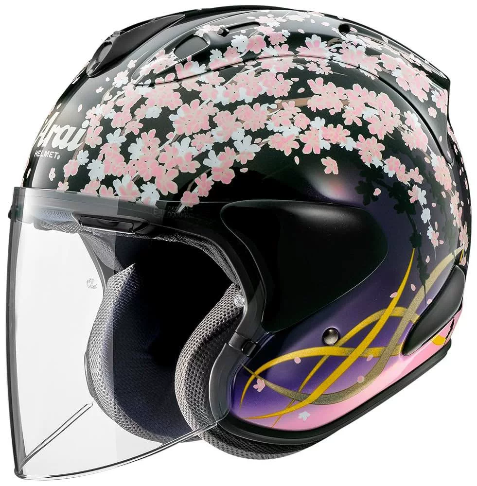 Шлем с 3/4 ARAI VZ RAM с большими глазами/японский дракон/Ducati/Сакура/SRC полушлем