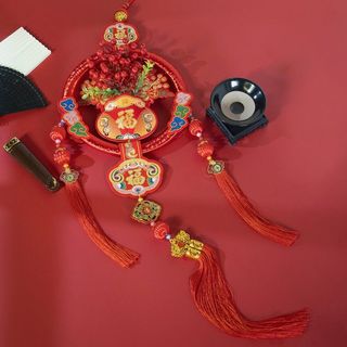 年年好年货铺代代有福2024龙年爆款室内灯笼挂件喜庆背景墙挂件。