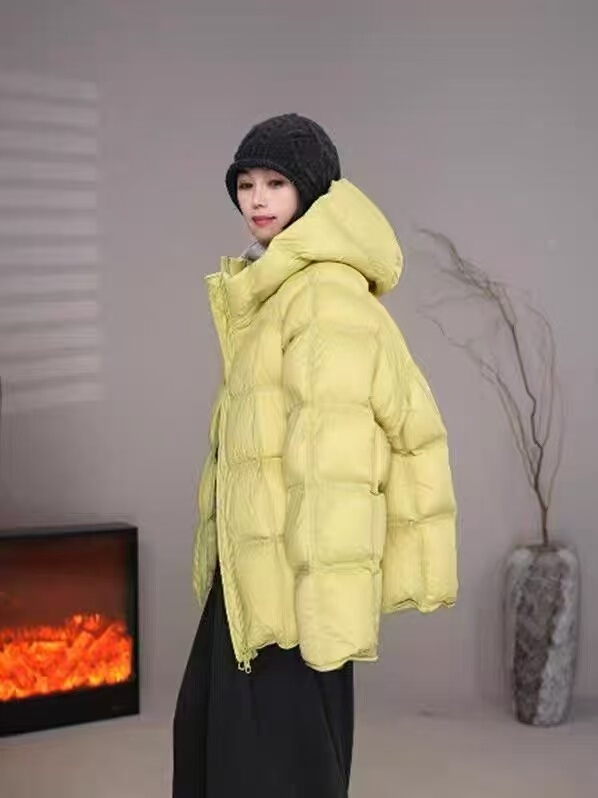 Hy 108 Square Hooded down Jacket