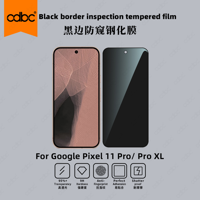 Cdbc Is Suitable for Google Pixel11/11Pro/11Pro Xl/11Pro Fold/10Pro Series Tempered Film, High-Definition Black Edge Anti-Peep Lens Film, Cut Out Screen Lens Protective Film Cdbc Is Suitable for Google Pixel11/11Pro/11Pro Xl/11Pro Fold/10Pro Series Tempered Film, High-Definition Black Edge Anti-Peep Lens Film, Cut Out Screen Lens Protective Film