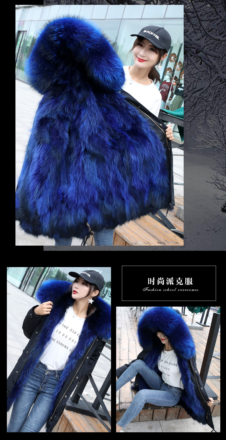 Manteau de fourrure femme - Ref 3174072 Image 28