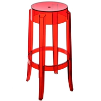 Прозрачный красный 75 см высотой