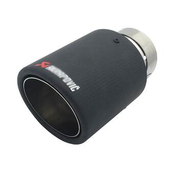 63-89 rolls factory direct sales scorpio carbon fiber tail pipe ak bright matte exhaust modification device 63,6,897,101