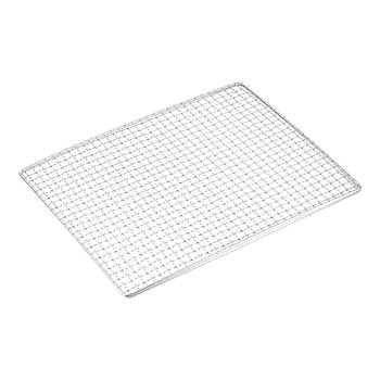 Bbq mesh 30 stainless steel barbecue wire mesh rectangular grill mesh grill barbecue utensils barbecue mesh thickened
