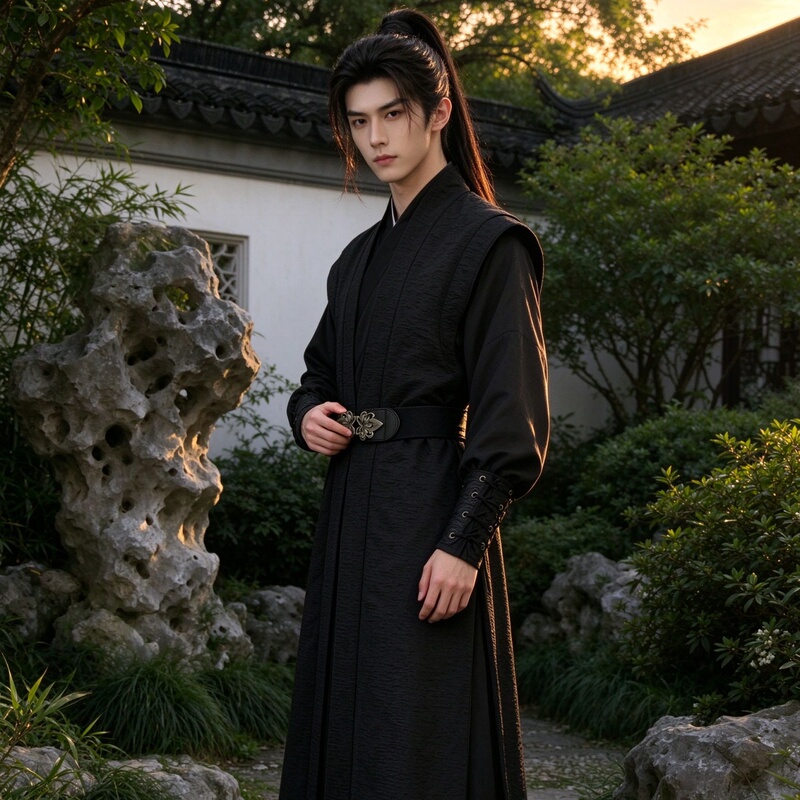 Ming Dynasty Hanfu New Chinese Style Ancient Style Youth Men's Ming Dynasty National Style Martial Arts Costume Men's Full Set Ancient Costume Complete Set Ming Dynasty Hanfu New Chinese Style Ancient Style Youth Men's Ming Dynasty National Style Martial Arts Costume Men's Full Set Ancient Costume Complete Set