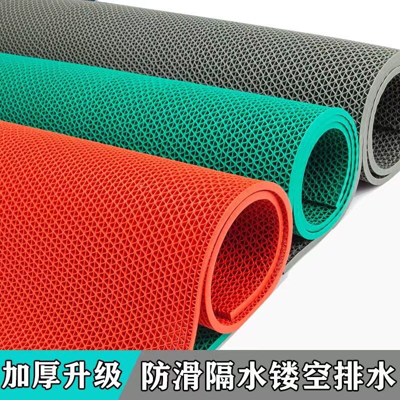 Thickened non-slip hydrophobic water-proof and wear-resistant bathroom floor mat
