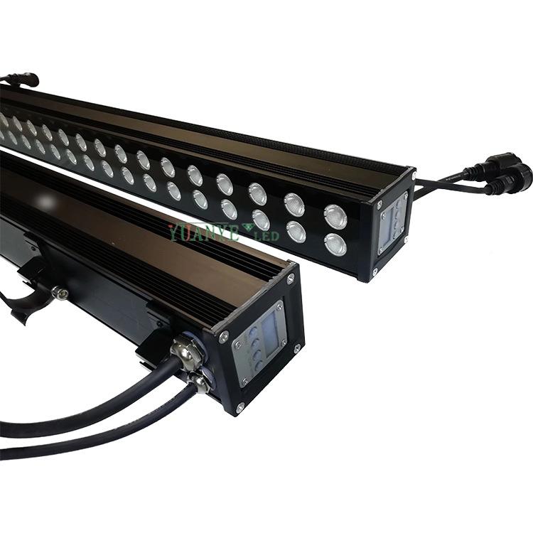 Outdoor 144W dance wall washer chassis 5 horse racing wall washer YY-XQ706120W built-in high-voltage DMX