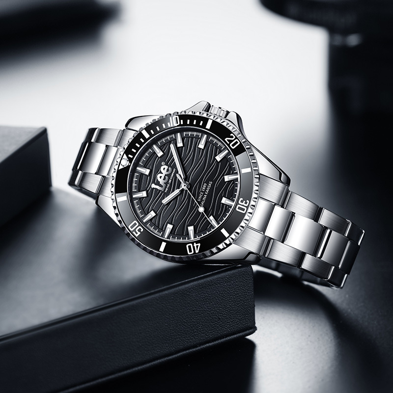 Lee Watch Men's Simple Business Steel Band Men's Watch Waterproof Student Mechanical Quartz Men's Watch Birthday Gift Lee Watch Men's Simple Business Steel Band Men's Watch Waterproof Student Mechanical Quartz Men's Watch Birthday Gift