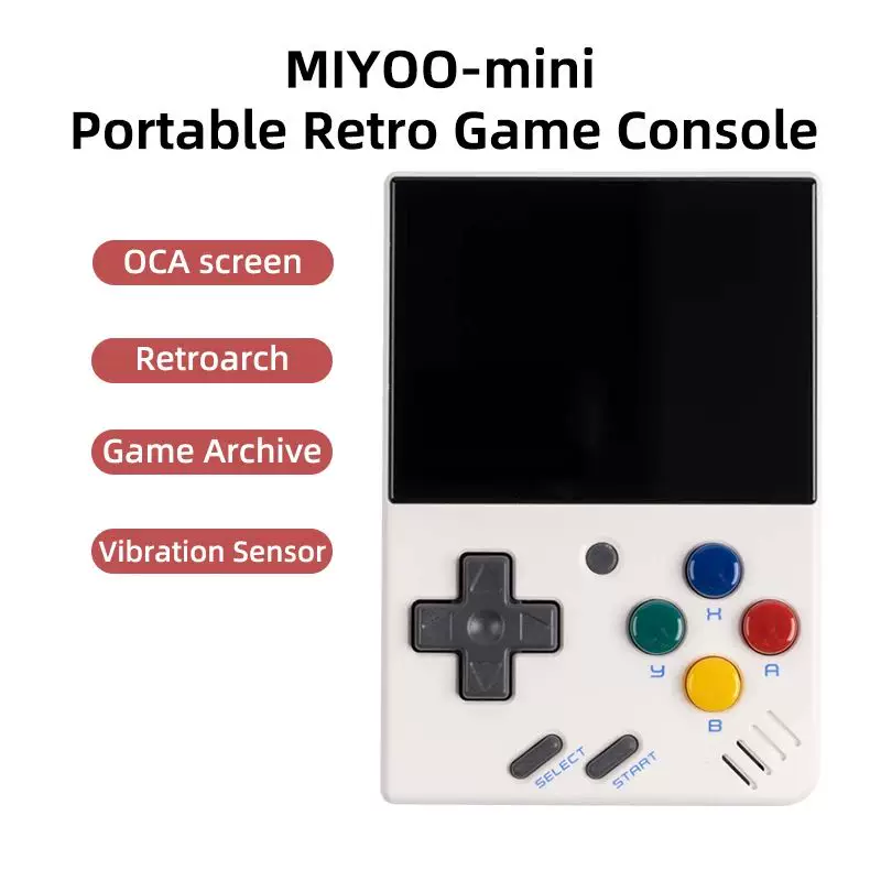 Кармочная портативная ретро-ручная игровая консоль MIYOO MINI V4 2,8 дюйма