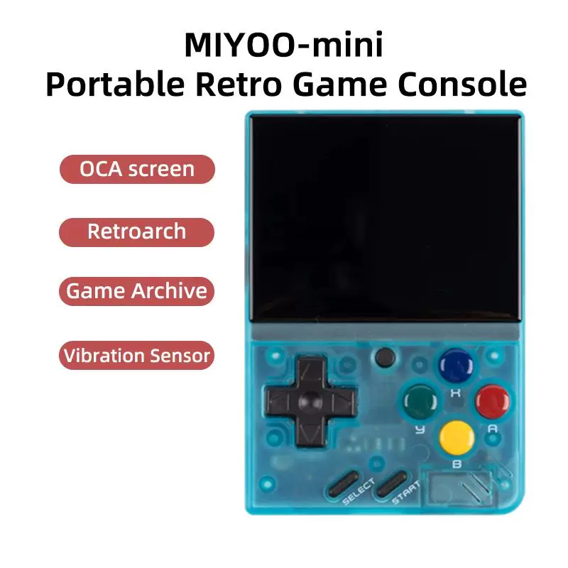 Кармочная портативная ретро-ручная игровая консоль MIYOO MINI V4 2,8 дюйма