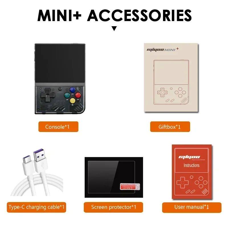 Портативная портативная игровая консоль MIYOO Mini Plus V2 Mini в стиле ретро Eight 8bitdo/of Fame 
