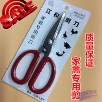 Pure Handmade Forged Kitchen Scissors Special Poultry Cut Home Cut Chicken Bones Cut Fish Bone Cut Chefs Cutting Bone Knife