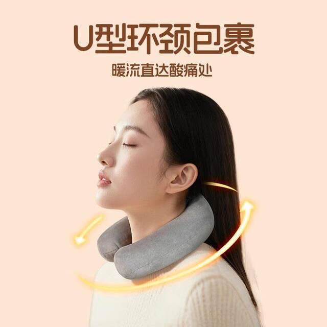 German hot water bottle filled with water, warm water bottle, cervical vertebra hot compress, special thickened explosion-proof shoulder pad, neck u-shaped pillow