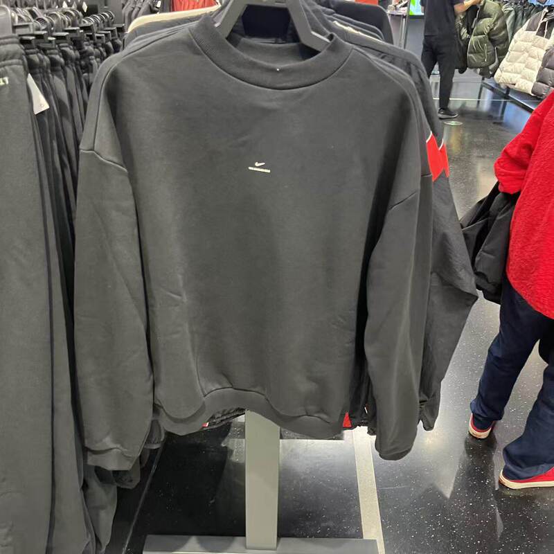 Nike/Nike Men's Spring and Autumn Thin Fleece Versatile Sports Casual Comfortable Round Neck Long Sleeve Sweatshirt Im5902