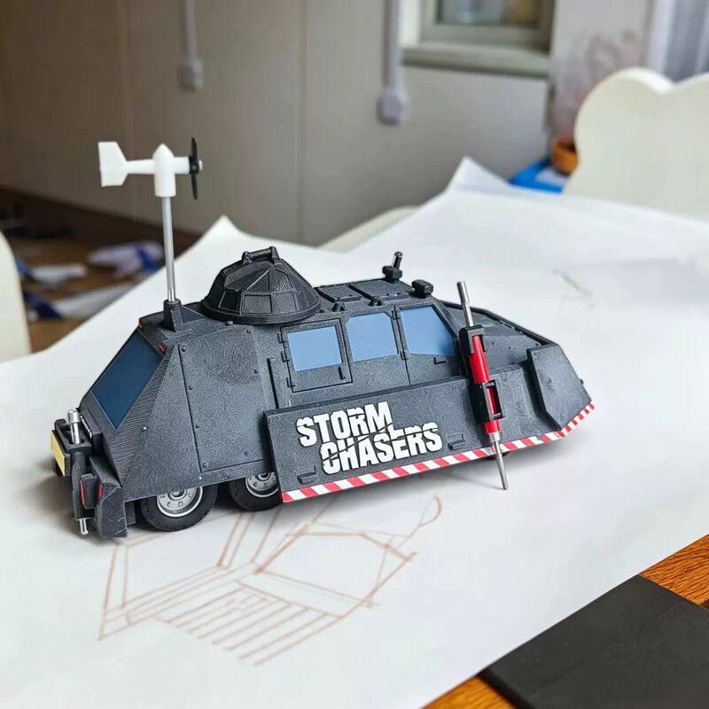 Tiv2 Deployable Tornado Interception Vehicle 2 Static Model, Non-Movable Tiv2 Deployable Tornado Interception Vehicle 2 Static Model, Non-Movable