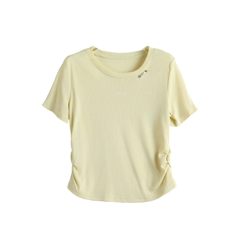 [Exclusive to Yuanqi Zhuzhu] Donut Handmade Beaded T-Shirt Xs7352