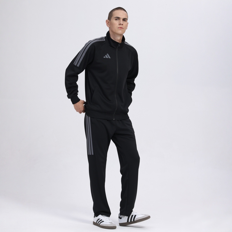 Adidas Men's Autumn Suit Jacket and Pants Set Casual Sports Suit Three-Stripe Men's Wear