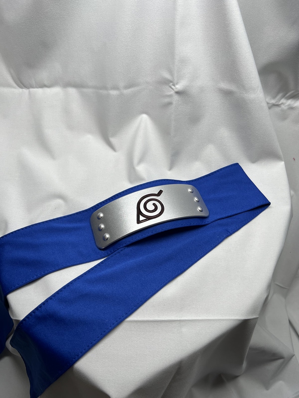 Naruto Cosplay, Naruto, Sasuke, Royal Blue Forehead Protector, Uchiha Sasuke Ninja Forehead Protector, Cosplay Ino Forehead Protector