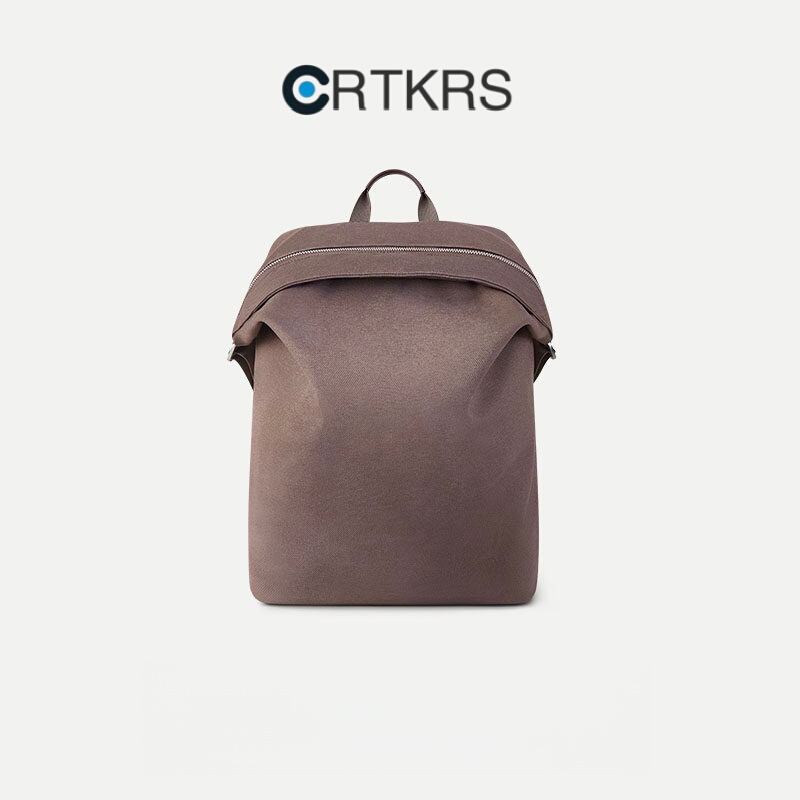 Crtkrs Simple Style Backpack Large Capacity Lightweight Daily Unisex Commuting Travel Backpack Computer Backpack
