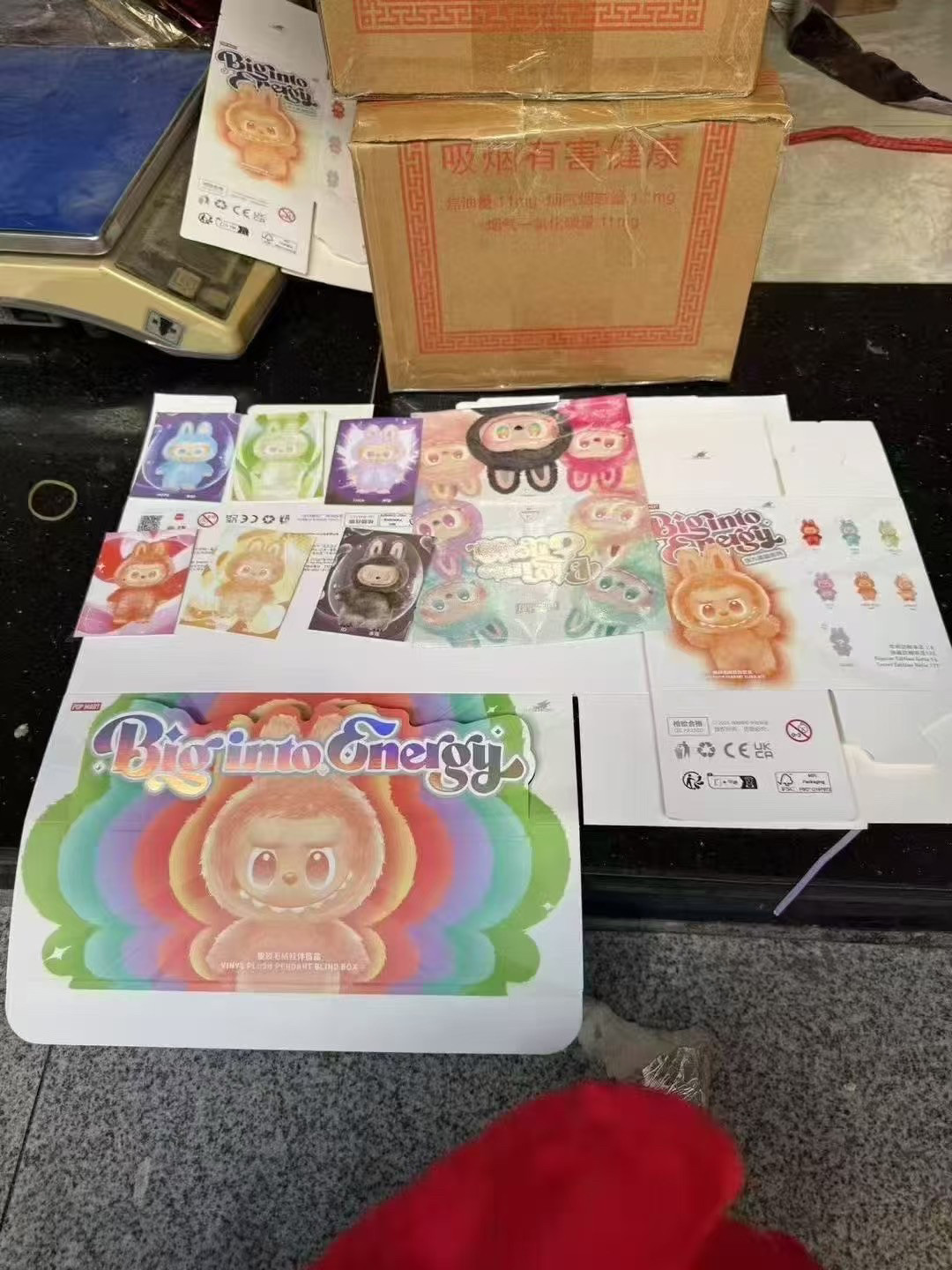 картон 泡泡玛特labubu拉布布包装盒一代二代三代