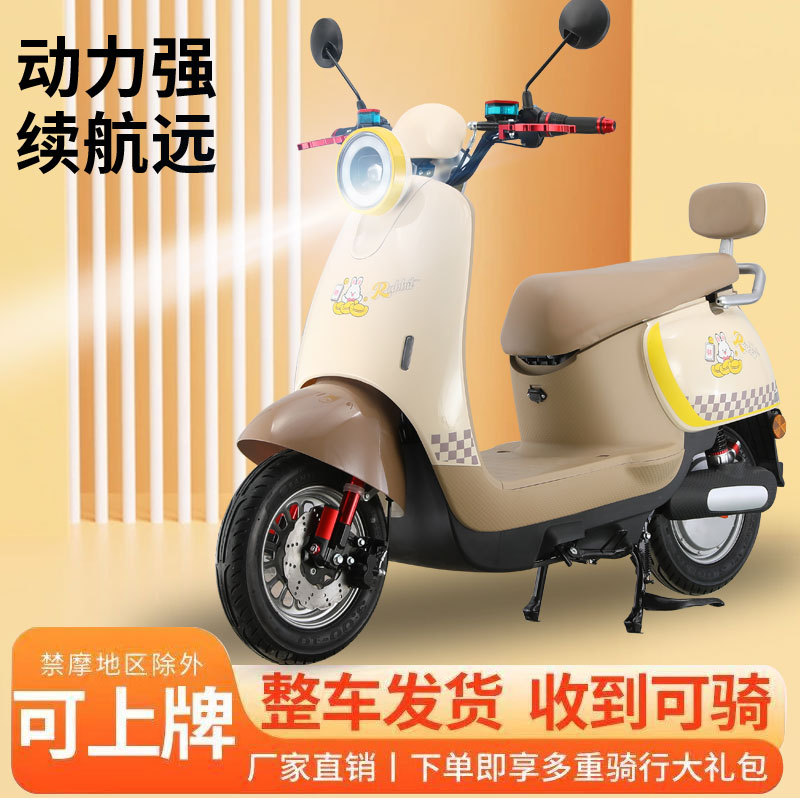 2026 New Model Electric Scooter Little Turtle King Electric Motorcycle for Adults, Women's Electric Bike for Home Use, Small 48V60V72 2026 New Model Electric Scooter Little Turtle King Electric Motorcycle for Adults, Women's Electric Bike for Home Use, Small 48V60V72