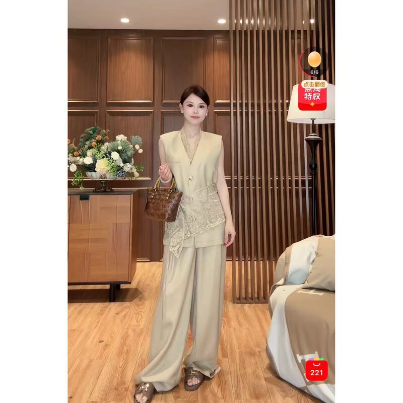 6【Zhi Mei in Stock】 # No Returns or Exchanges # Versatile and Stylish New Set A02 2037