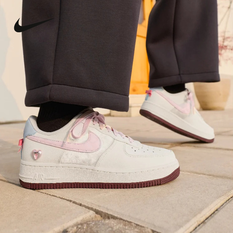 [34 Coins Off] Nike Women's Shoes 26 New Models Pink Af1 Air Force One Sports Sneakers Iq4937-161