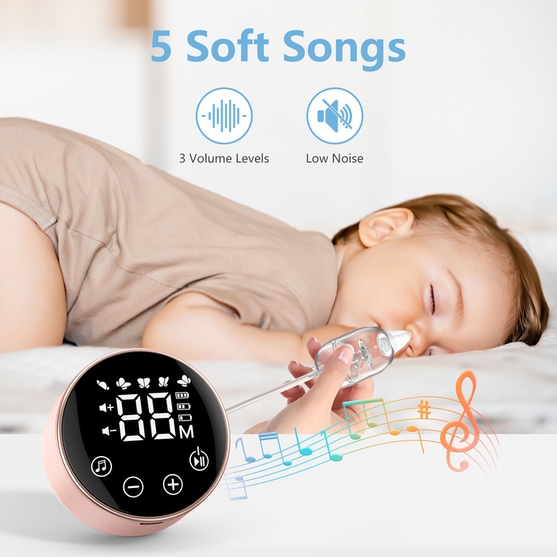 Amazon's New Split-Type Electric Nasal Aspirator Prevents Backflow, Clears Nasal Congestion for Babies, and Cleans Nasal Mucus for Newborns