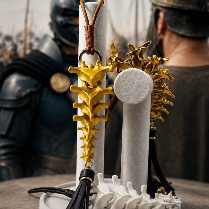 Agamemnon Creative Spine Pendant Odyssey Merchandise 3D Printed Portable Bag Decoration Keychain Accessory Agamemnon Creative Spine Pendant Odyssey Merchandise 3D Printed Portable Bag Decoration Keychain Accessory