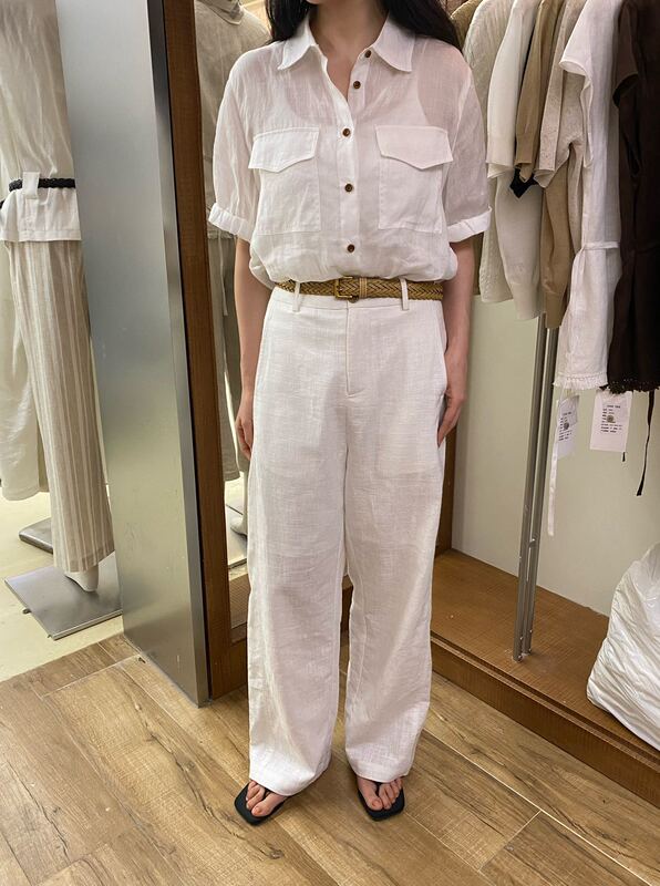 Et 2026 Summer New Wide-Leg Pants for Women, Old Money Style, High-Waisted Straight-Leg Long Pants 68273Wx Et 2026 Summer New Wide-Leg Pants for Women, Old Money Style, High-Waisted Straight-Leg Long Pants 68273Wx