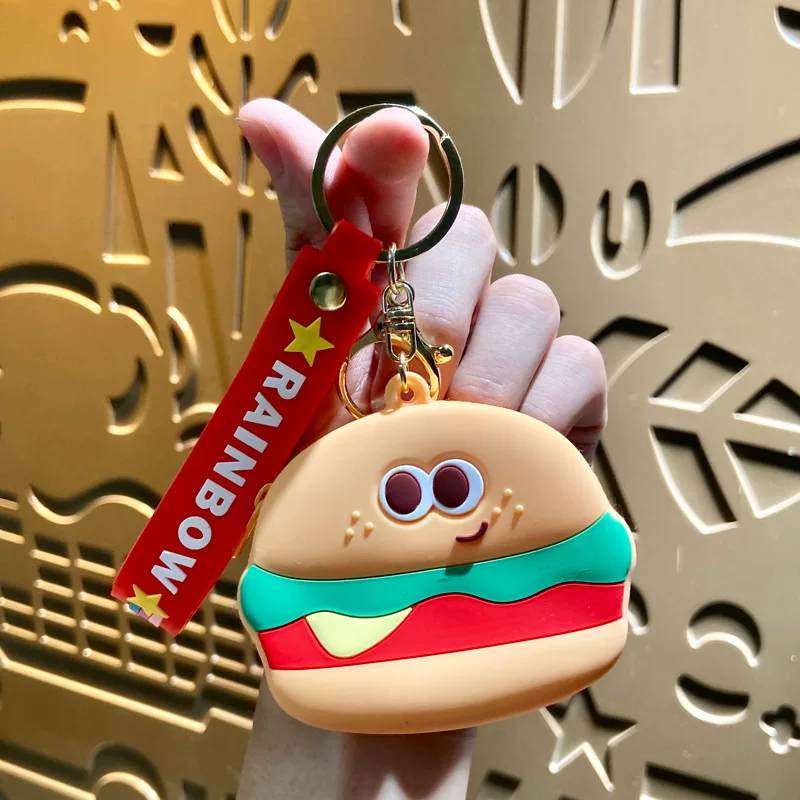 Мультяшный кошелек, сумочка для ключей, маленький брелок, маленькая сумка, креативная подвеска, подарок на день рождения