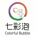 七彩泡旗舰店的LOGO