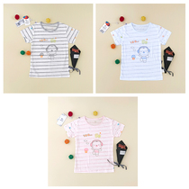 Baby Beilele new summer dress male and female baby ice cotton short sleeves CUHK Single Piece Blouse Blouse Summer Ultrathin