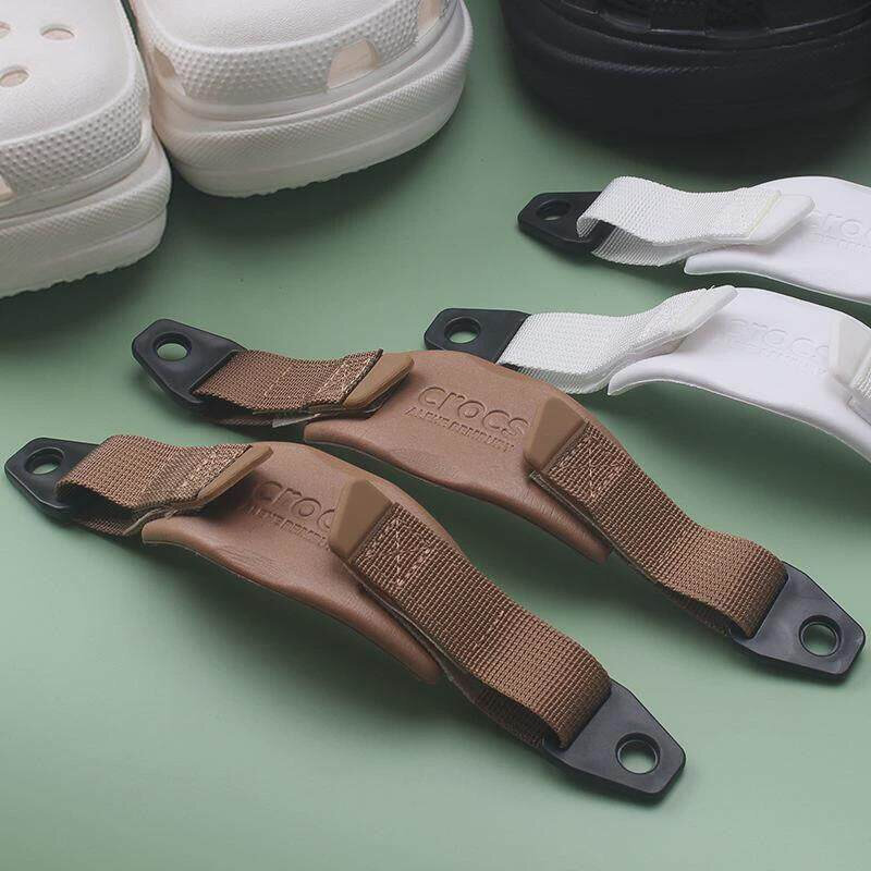 Shoelace Hole Shoe Heel Strap Trin Strap DIY Slipper Accessories Suitable for Crocs Men's Shoes