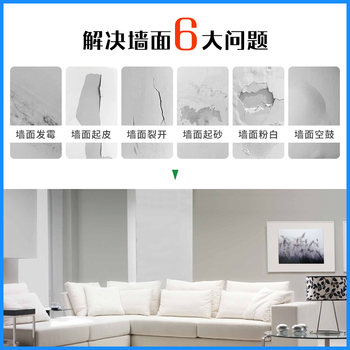 Wuhan old house renovation, wall renovation, repair, wall painting, exterior wall paint workers on-site painting service