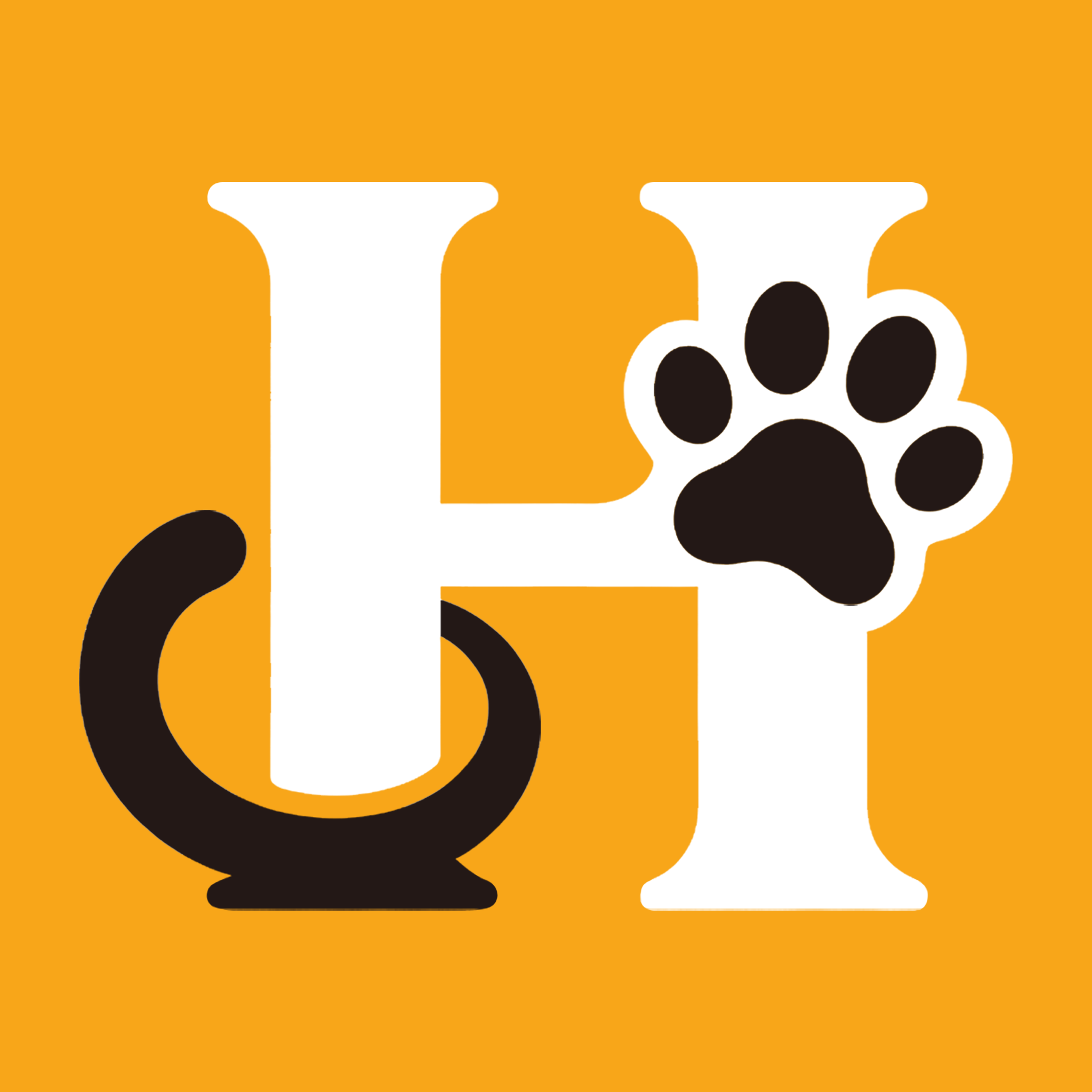 华明宠物健康专营店的LOGO