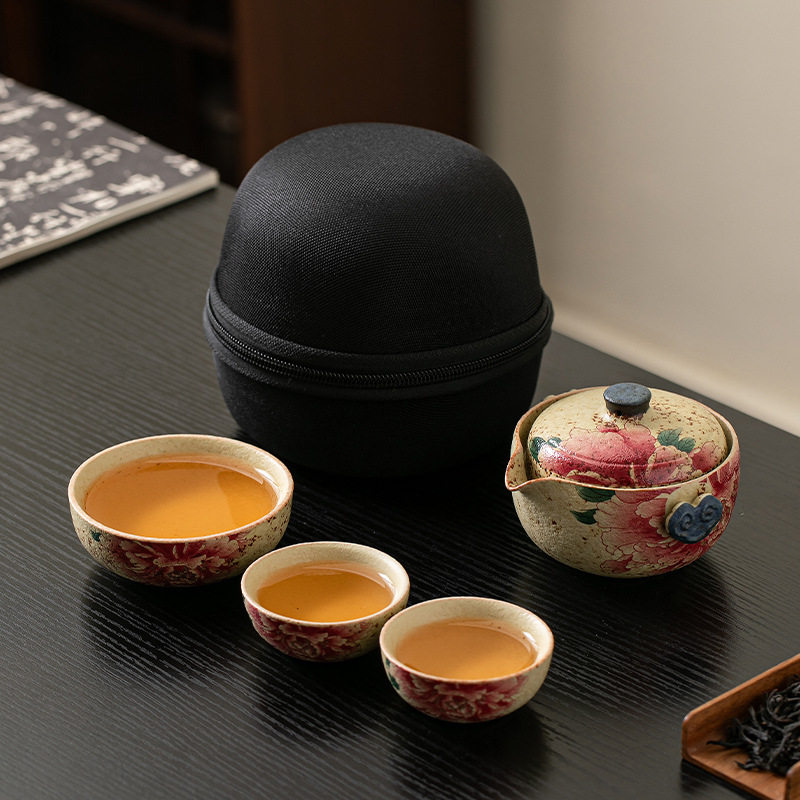 Portable Travel Tea Set Kung Fu Tea Making Camping