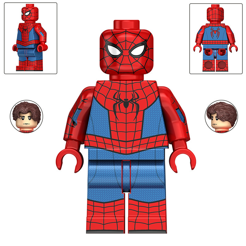 Compatible with Lego Spider-Man Parallel Universe Iron Spider-Man Golden Claw Moc Minifigure Toys Third-Party Compatible with Lego Spider-Man Parallel Universe Iron Spider-Man Golden Claw Moc Minifigure Toys Third-Party