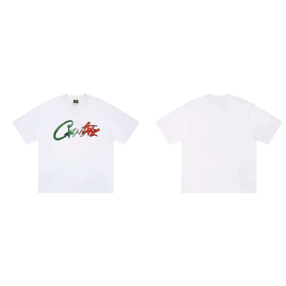 Кorteiz печать буквы Фэшн тренды футболка "Summer Trend Short Sleeve"