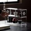Miyan transparent acrylic tea set display storage rack