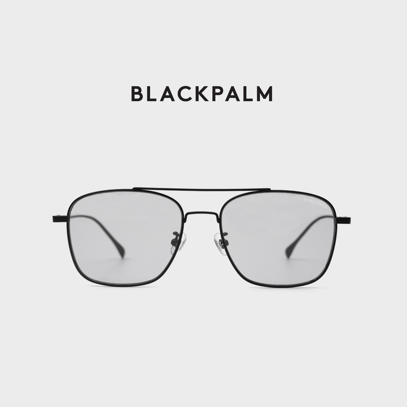 Blackpalm Felix Nicholas Tse Style Square Frame Titanium Double Bridge Sunglasses for Men and Women Blackpalm Felix Nicholas Tse Style Square Frame Titanium Double Bridge Sunglasses for Men and Women