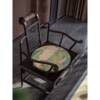 New Chinese style landscape cushion tea room living room armchair seat cushion tea house sofa futon bay window dining chair butt cushion non-slip
