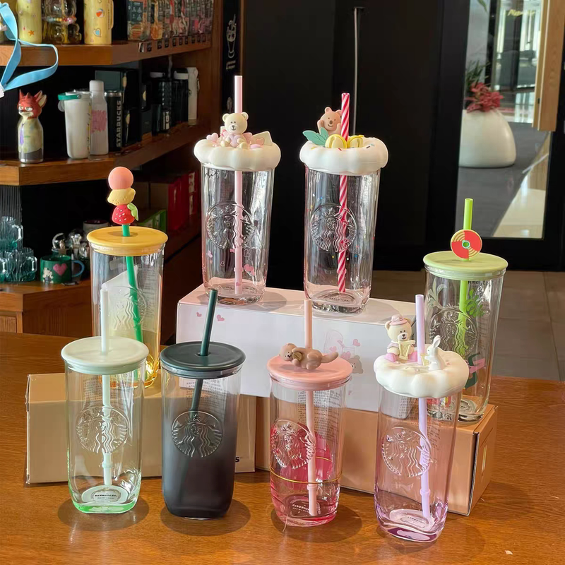 Starbucks Triangle Cup 2026 Garden Dance Series Glass Straw Cup as a Gift for Best Friend or Girlfriend for Holidays Starbucks Triangle Cup 2026 Garden Dance Series Glass Straw Cup as a Gift for Best Friend or Girlfriend for Holidays